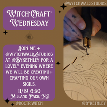Load image into Gallery viewer, Witch‘Craft’ Wednesday
